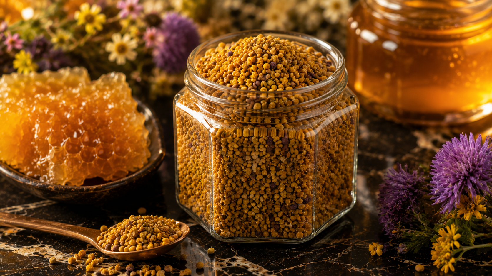 Polen de abeja qué es, cómo se obtiene y cuáles son sus características