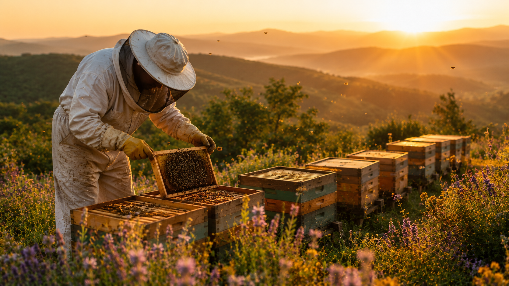 Cómo se produce la miel: del néctar de las flores al tarro