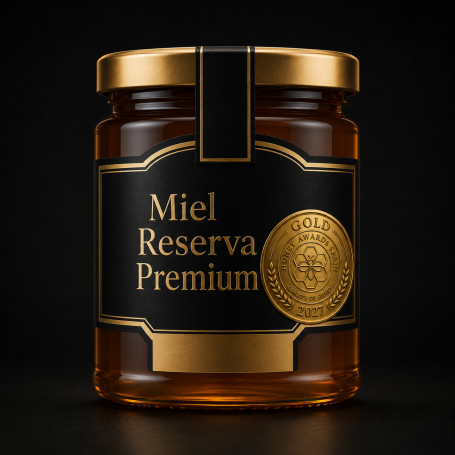 Tarro con Badge Gold